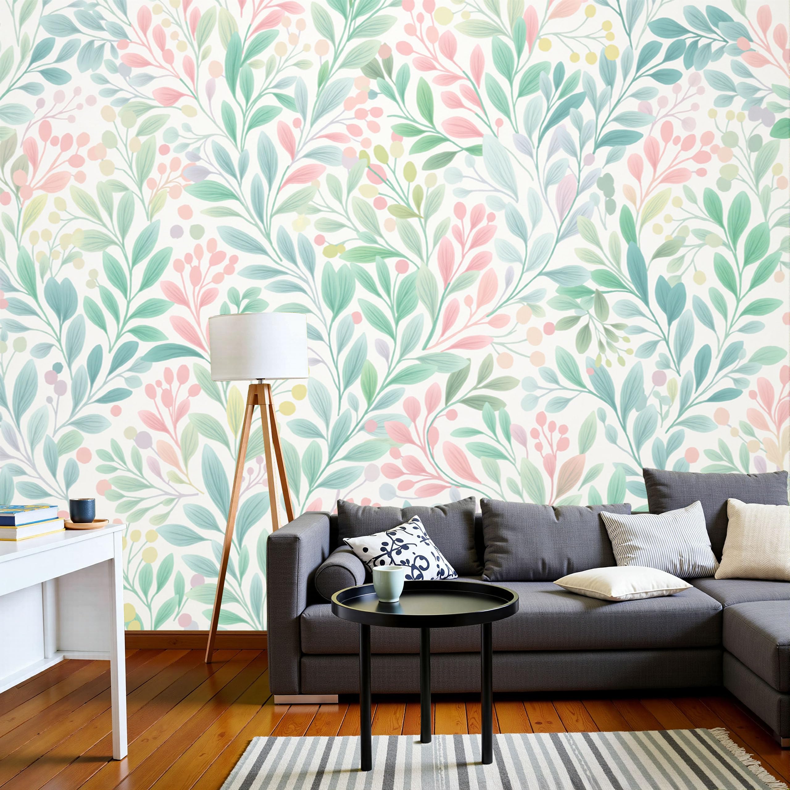 Plantes Oniriques en Poster Mural Géant pour Éveiller la Magie du Salon