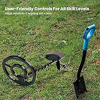 Vista 4 de Bounty Hunter Tracker IV Metal Detector for Adults & Kids – Gold & Silver Finder with Waterproof 8" Coil, 3 Detection Modes, Easy to Use