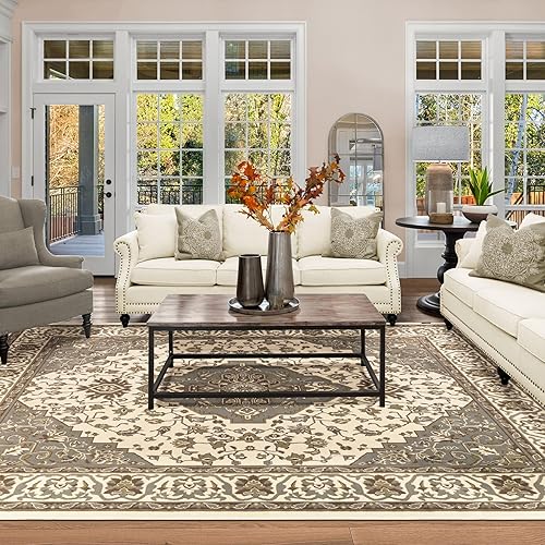 Miniatura 184 de Superior Alfombra de interior, respaldo de yute, alfombras para comedor, cocina, suelos de dormitorio, decoración tradicional del suelo, alfombra