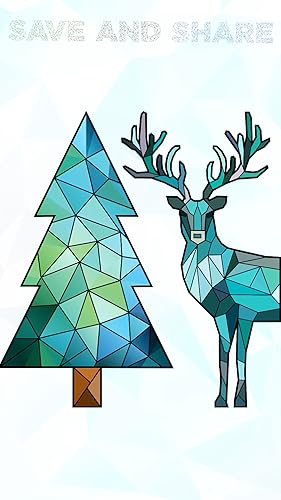 Christmas Poly Art: Artbook & Color Puzzle Game - Image 7