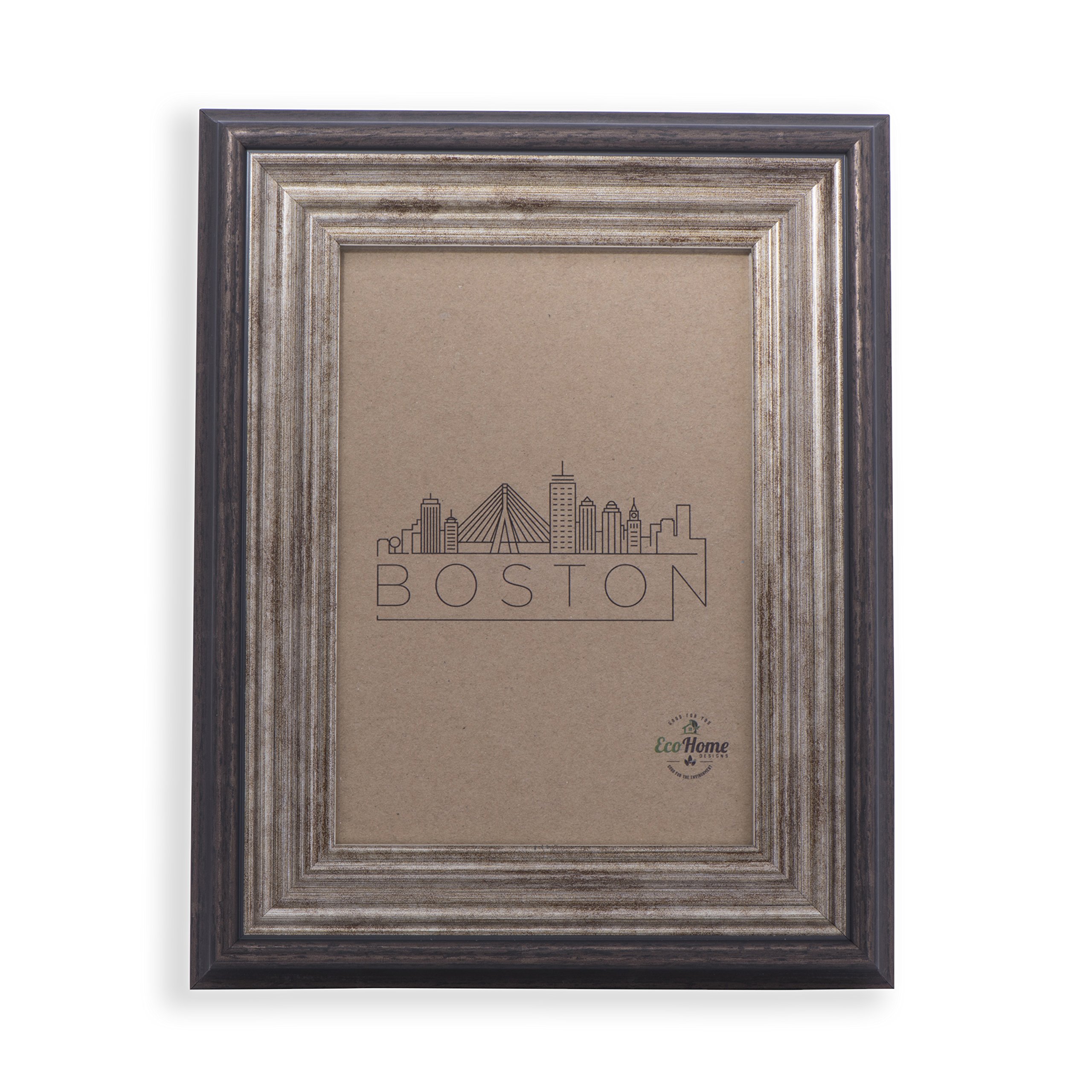 5x7 Picture Frame Antique Brown - Mount/Desktop Display, Frames EcoHome
