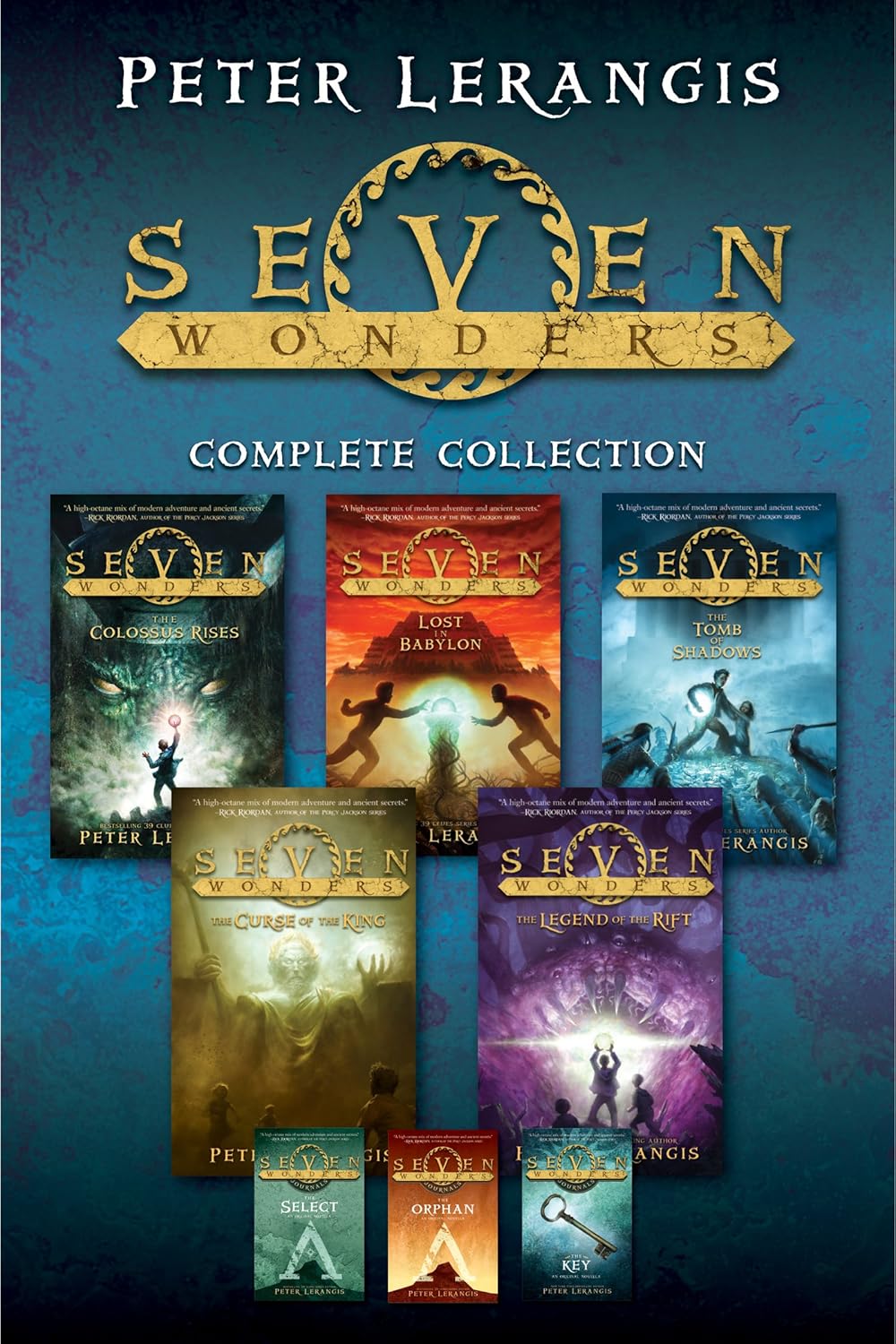 Seven Wonders Complete Collection: Books 1-5 Plus 3 Novellas – An Epic Adventure Quest for Kids (Ages 8-12)      Kindle Edition