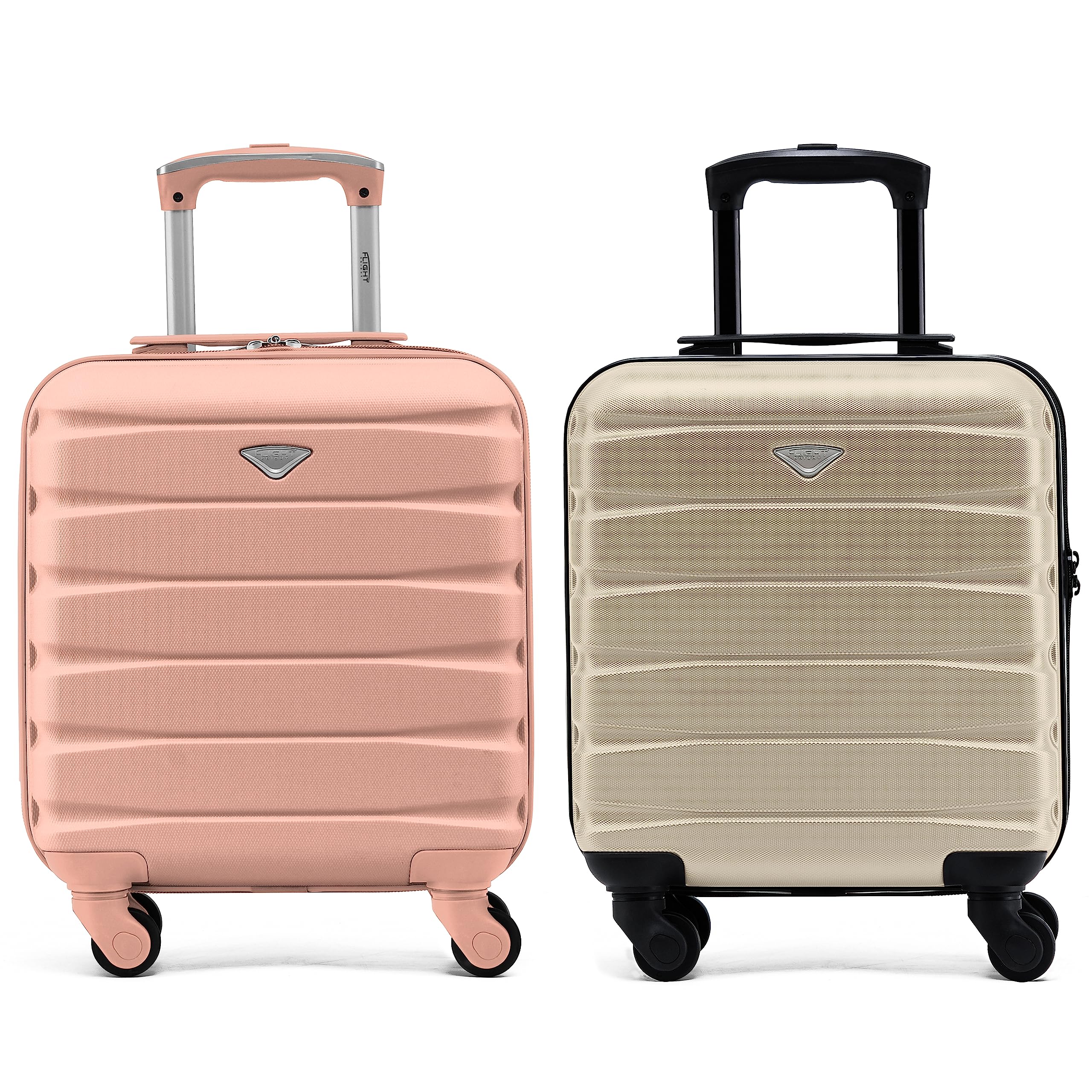 Flight Knight Suitcase Set of 2 Lightweight 4 Wheel ABS Hard Case Cabin Carry On Hand Luggage Approved for Over 100 Airlines Including easyJet, British Airways, Ryanair & Many More 55x35x20cm — view 52