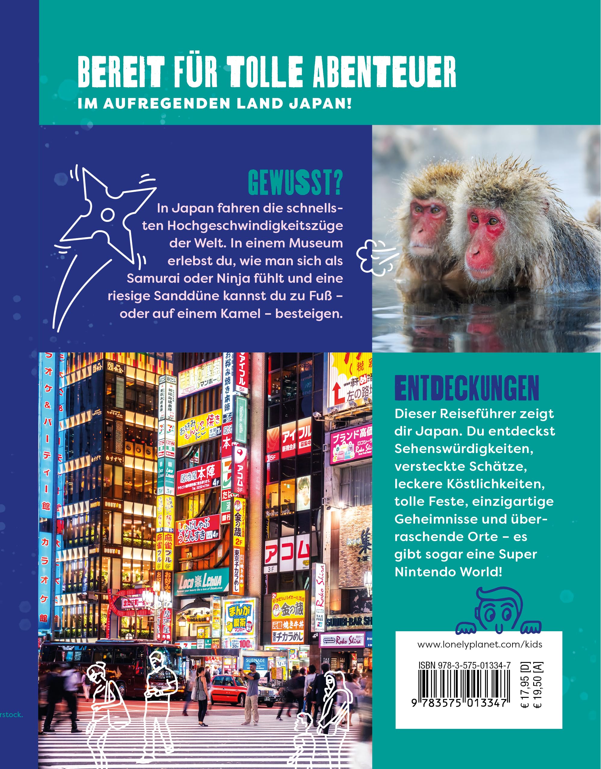 LONELY PLANET Kinderreiseführer Der Guide für Kids Japan: Auf ins Abenteuer!