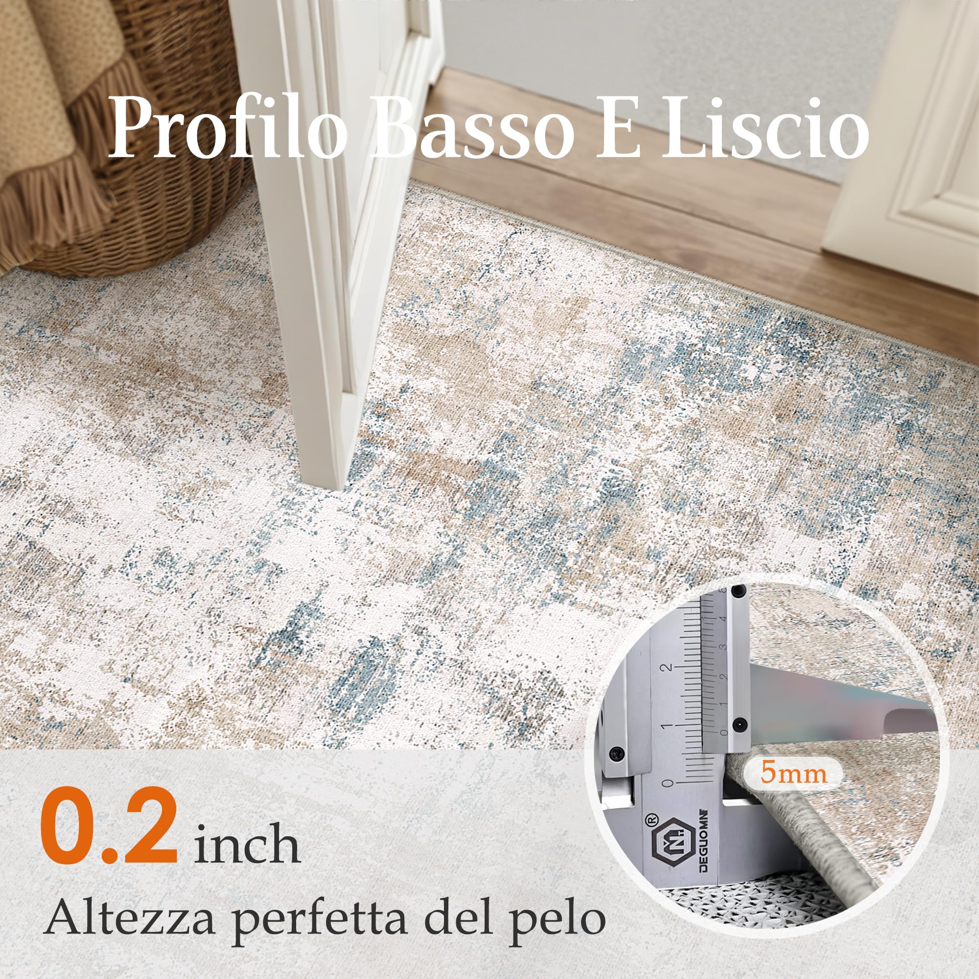 Tappeto Safavieh Cabana 120x120 Cm Lavabile In Lavatrice - Per Interni/Esterni, Antiscivolo, In Polipropilene, Colore Crema E Rosso, Adatto A Bambini E Animali