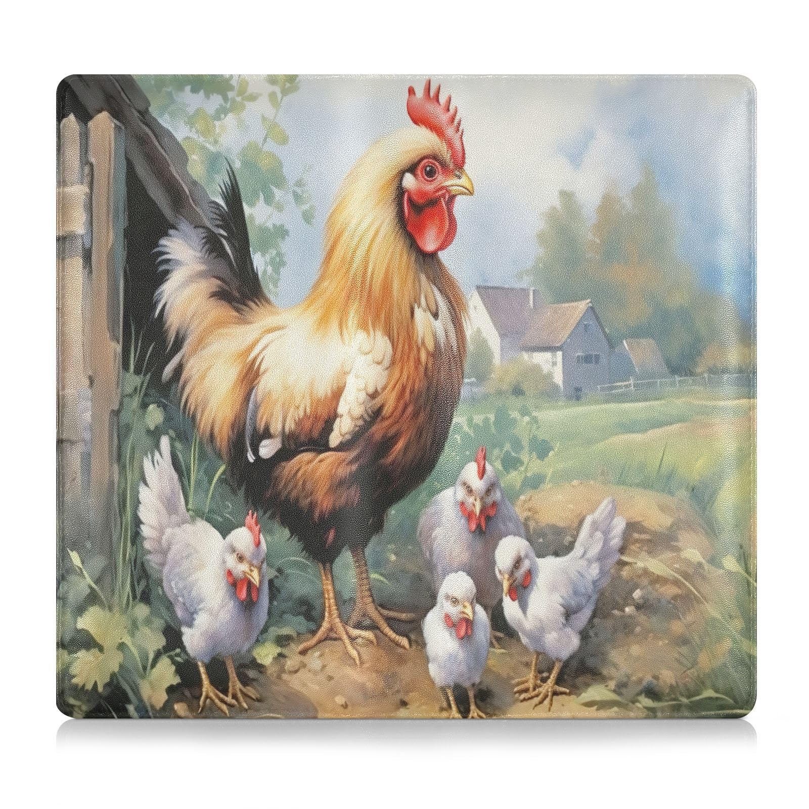 Kigai Chicken Car Registration and Insurance Holder Vehicle Glove Box Organizer Car Document Holder for Driver's License and Cards