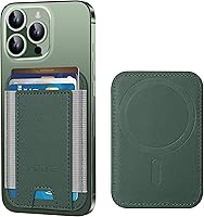 Vista 25 de para cartera MagSafe, cartera magnética más fuerte para iPhone 17/16/15/14/13/12 Series, soporte para 7 tarjetas, carteras magnéticas para teléfono