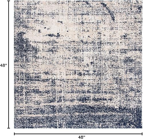 Miniatura 126 de SAFAVIEH Adirondack Collection Tapete de área XL, 12 x 15 pies, color crema y dorado, diseño abstracto moderno, no desprende pelusa y de fácil
