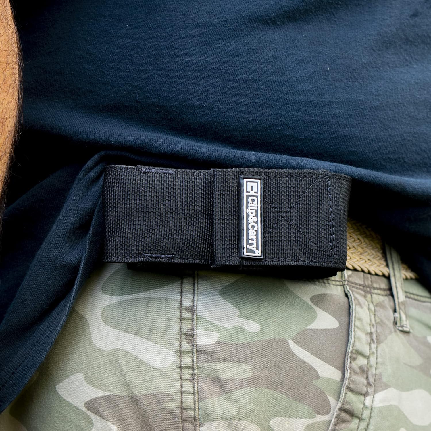 Clip & Carry Universal Multitool Sheath – Fits Leatherman, Gerber, Victorinox & SOG – Nylon Belt Holster for Leatherman Wave, Charge, Gerber MP600 & More - Can be Worn Vertically or Horizontally