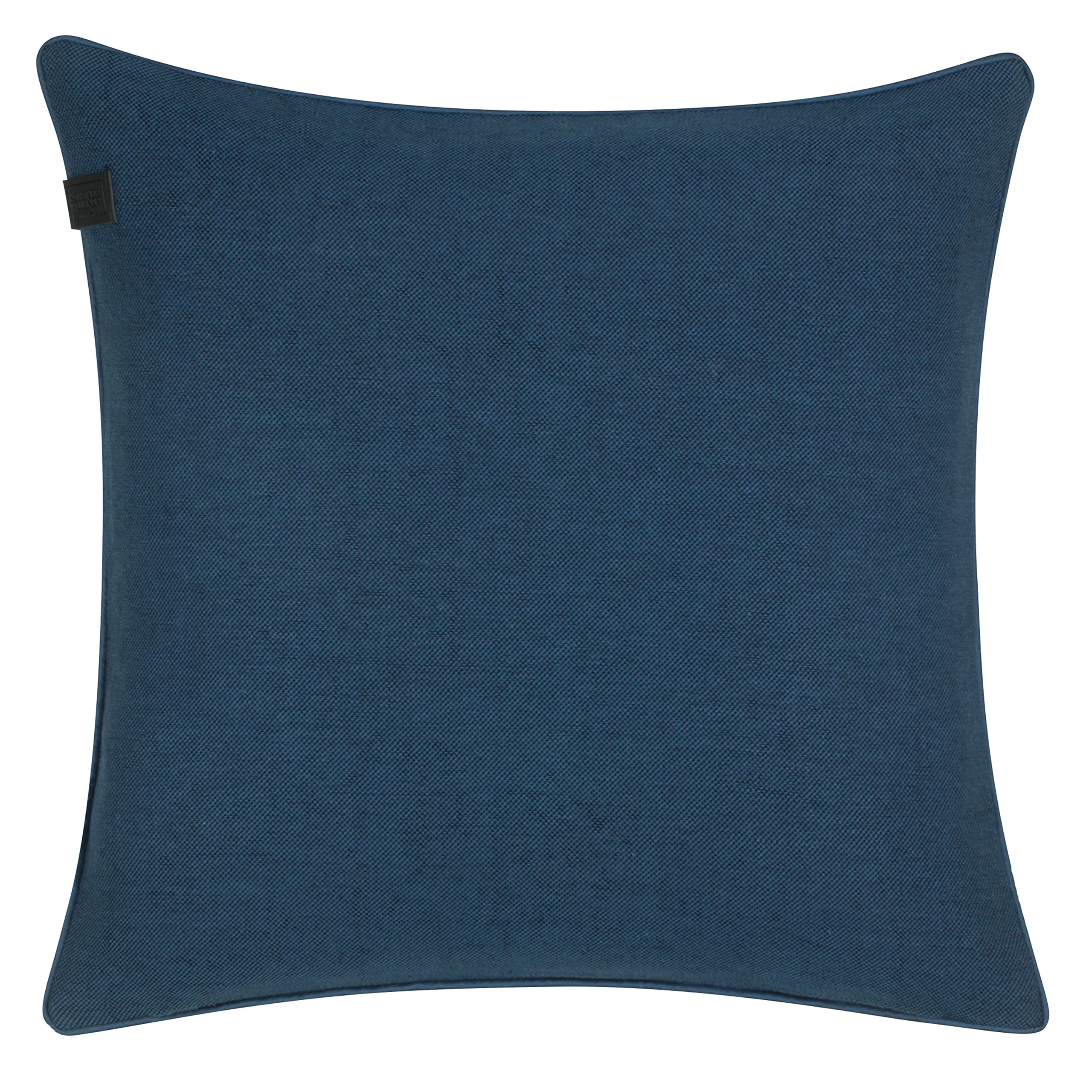 Schöner Wohnen Kollektion Set di 2 federe per cuscino Soft - Federa per cuscino 45 x 45 cm in cotone - Cuscino decorativo blu - Federa per cuscino senza imbottitura - Cuscino per divano lavabile e di