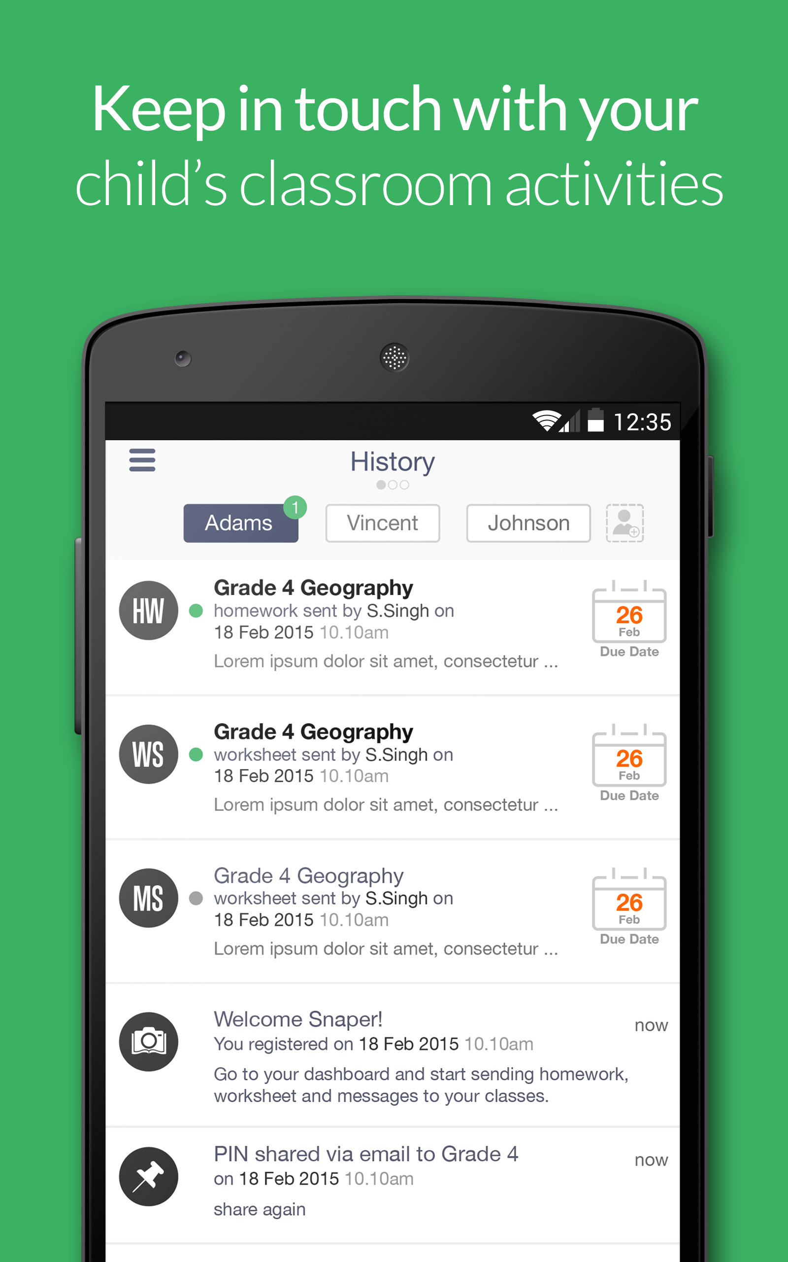 Snap Homework App on Amazon Appstore