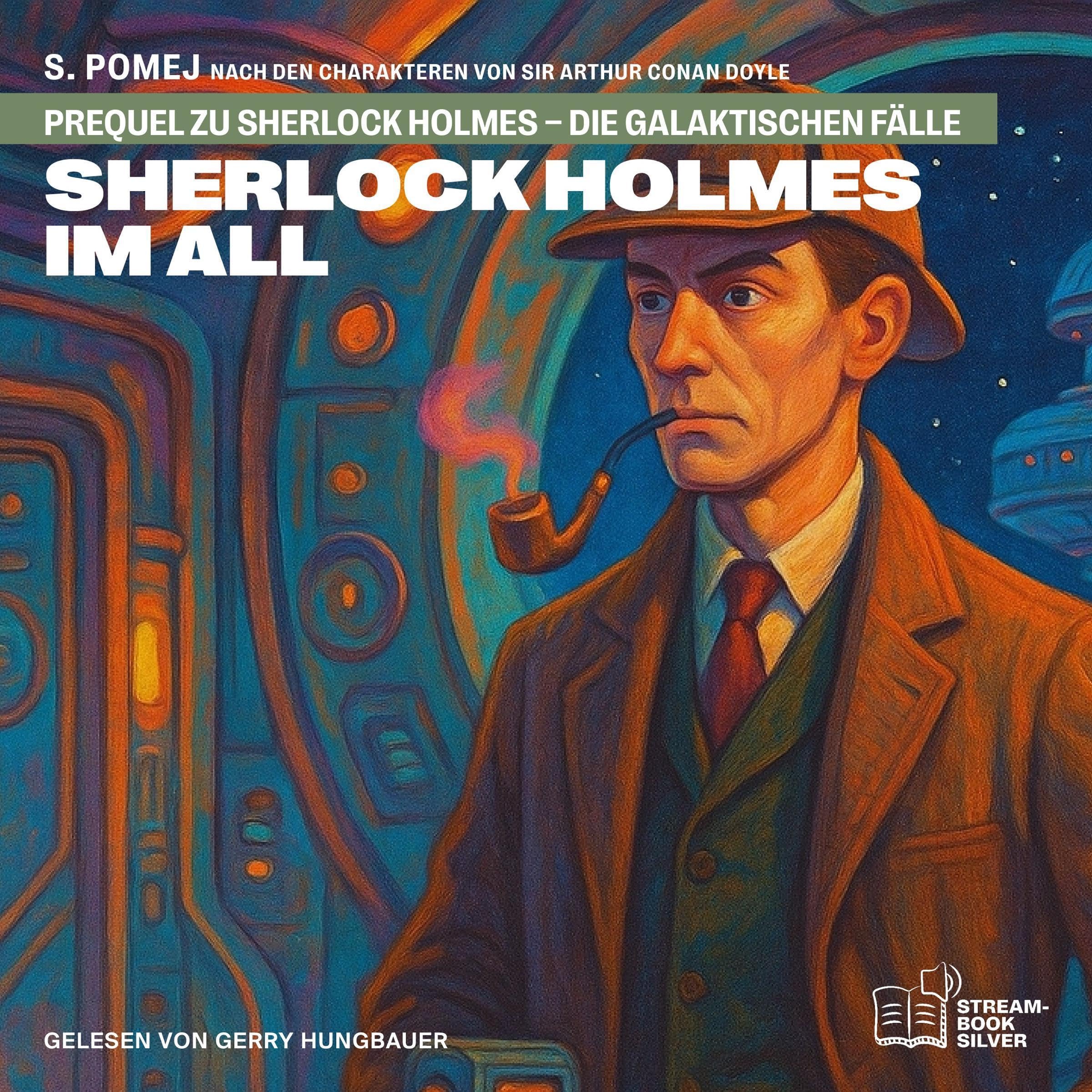 Cover art for Sherlock Holmes im All