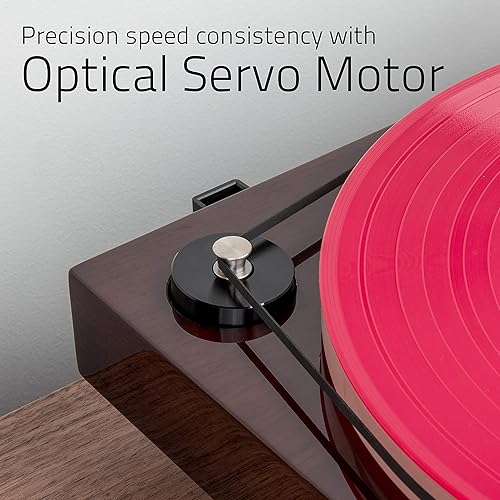 Miniatura 3 de Fluance RT85 - Tocadiscos de vinilo de alta fidelidad de referencia con cartucho azul Ortofon 2M, bandeja acrílica, peso de récord, lápiz óptico 3