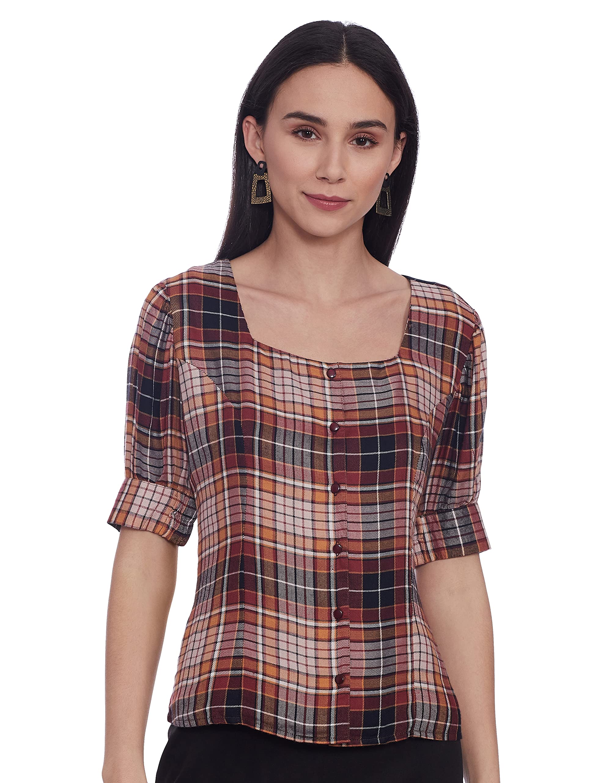 Marie Claire Women's Regular fit Top