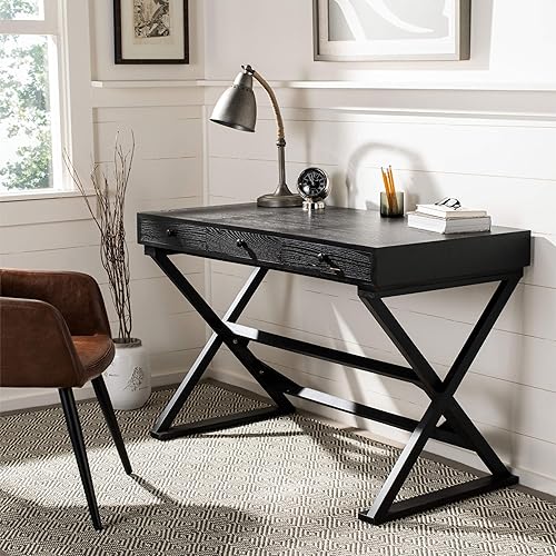 Miniatura 2 de Safavieh AMH1525A, 0, envejecido/negro Negro envejecido,Blanco,https://www.amazon.com/dp/undefined