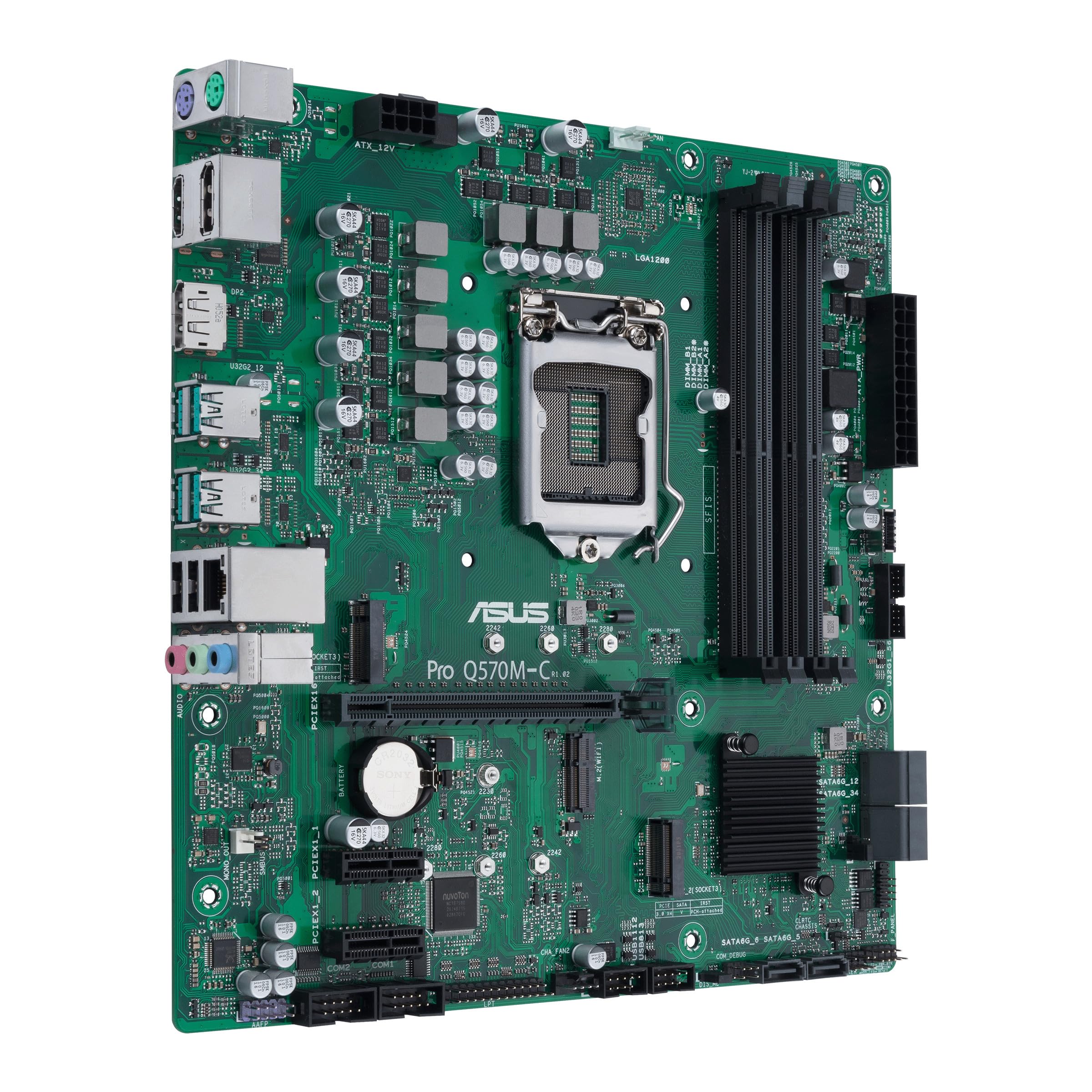 ASUS Pro Q570M-C/CSM Business-Mainboard Sockel Intel LGA 1200
