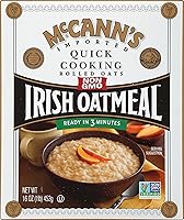 Vista 12 de Avena irlandesa de McCann, rápida y fácil, copos de avena cortados, 24 onzas