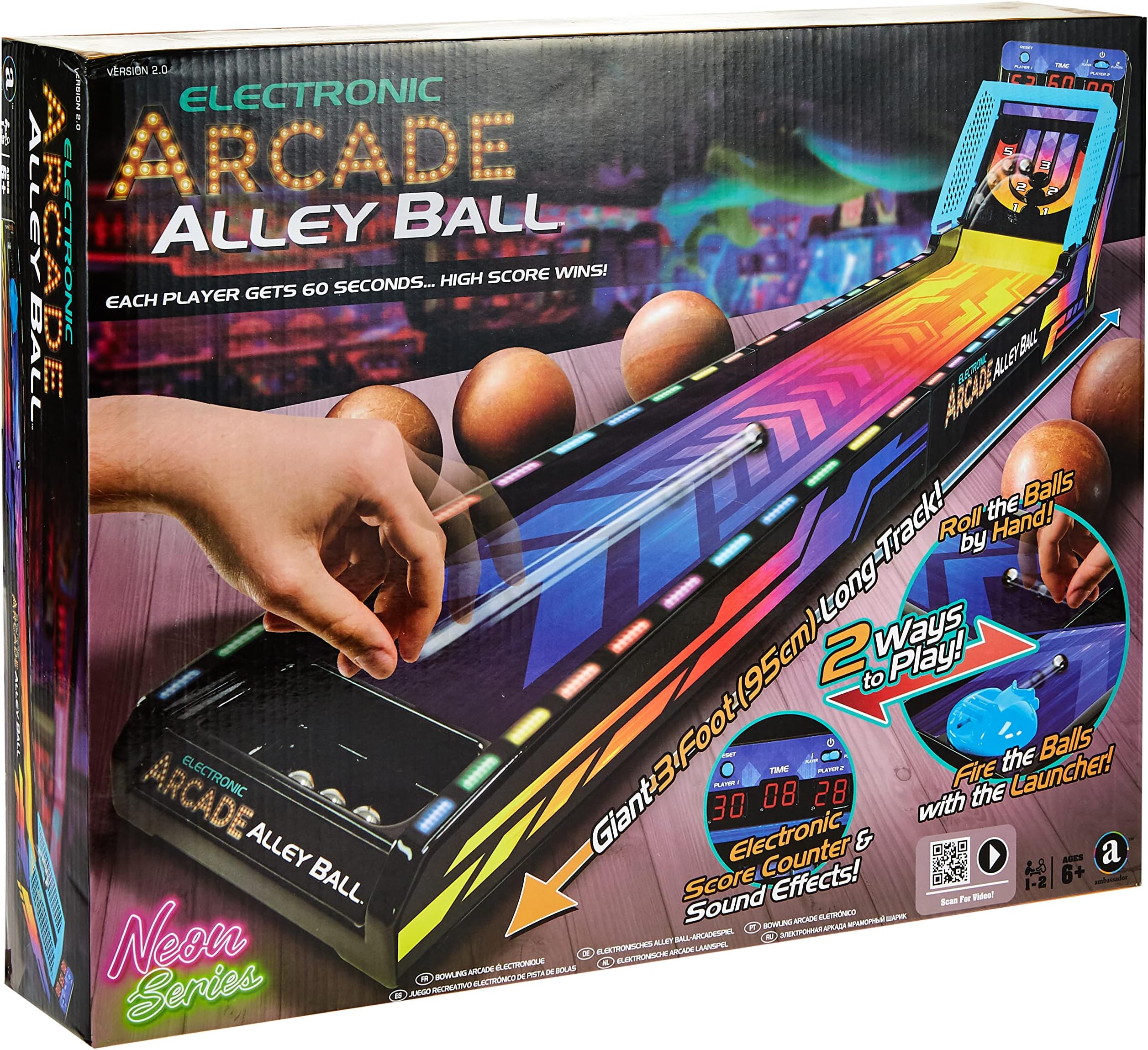 Electronic Arcade Alley-Ball (Neon Series)
