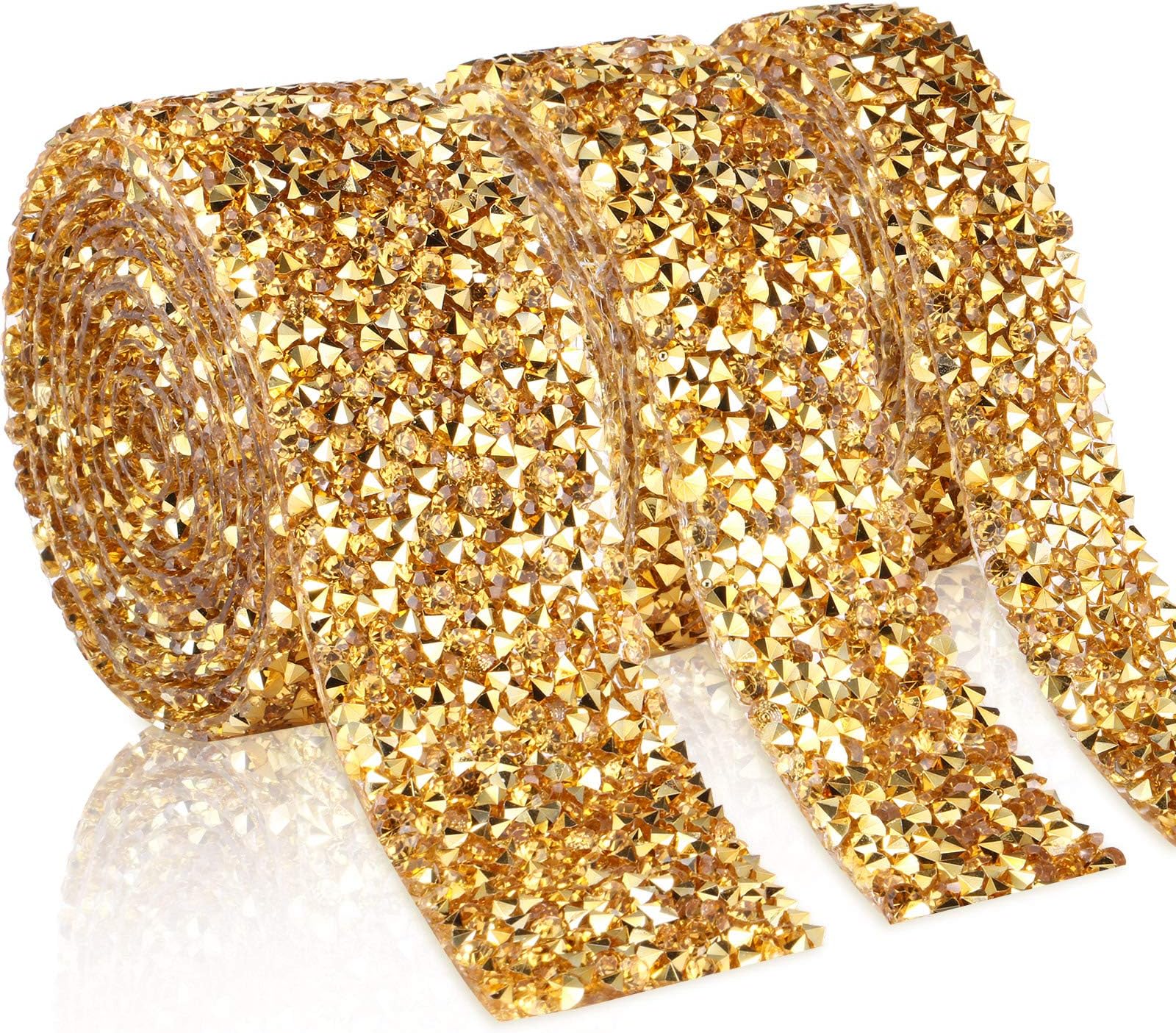 Bling Kristall-Strass-Blatt, Selbstklebender Diamant