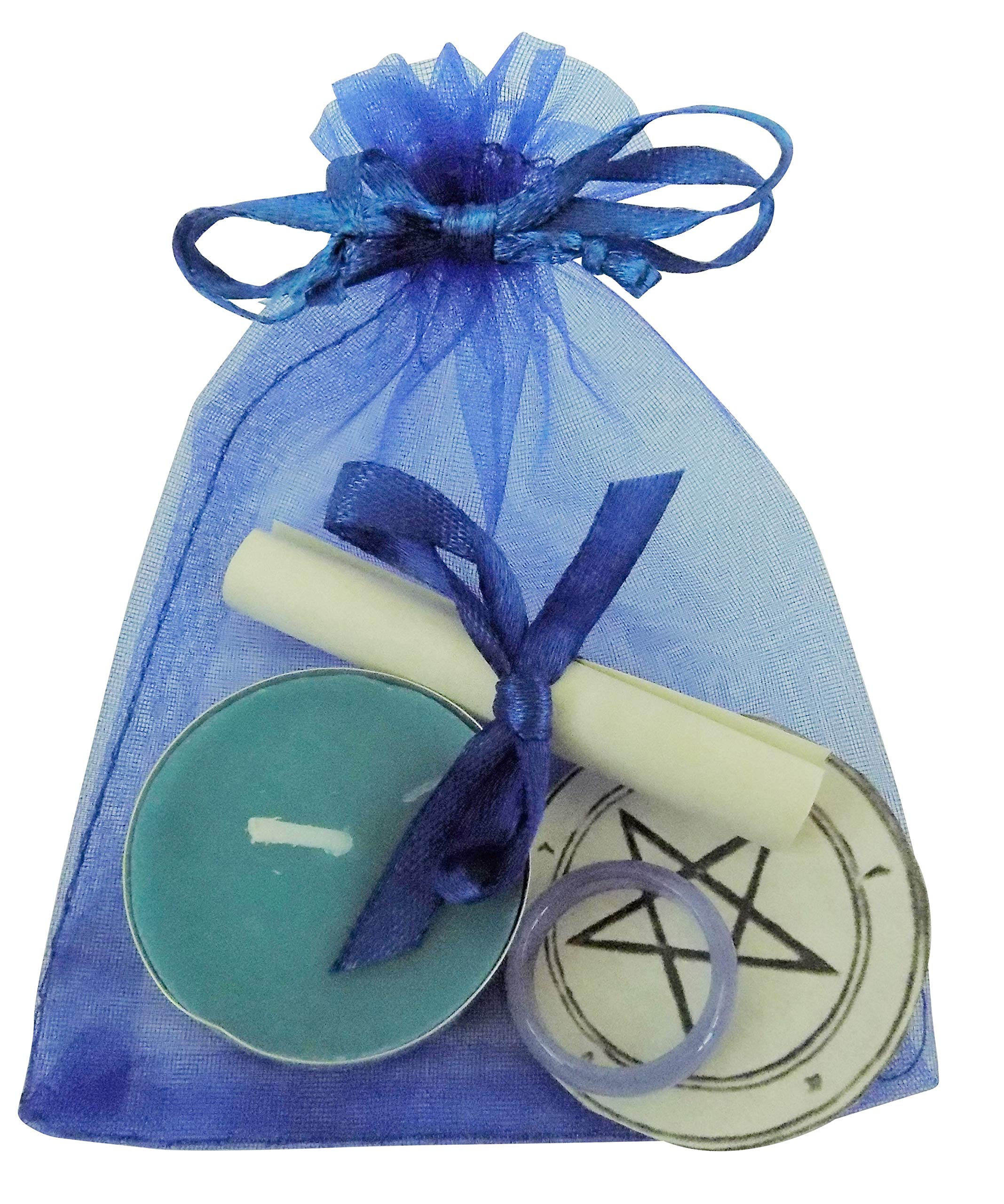 Silverfish Agate Ring Witchcraft Spell Kit To Lift Depression Created By A Practicing Witch