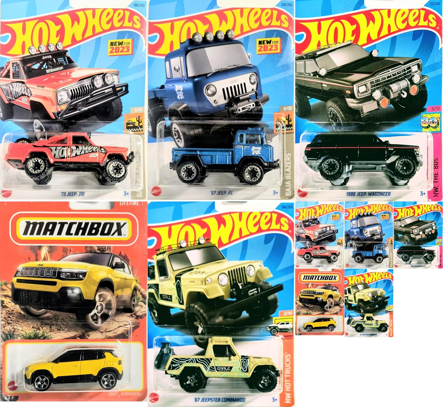 Hot Wheels Matchbox Jeep Vehicle Bundle Set Pakistan Ubuy