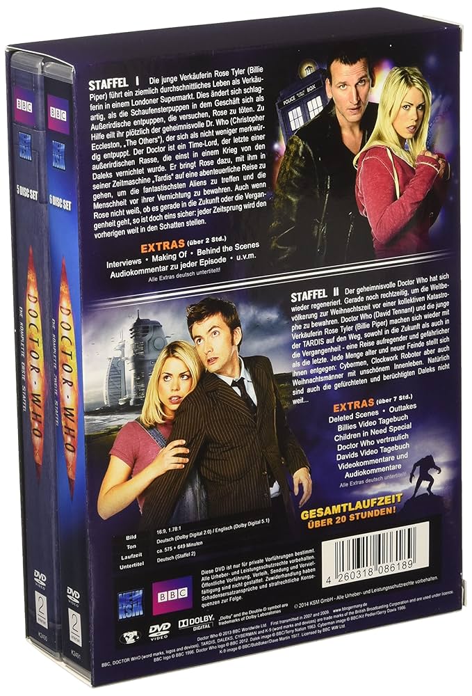 Amazon.co.jp: Doctor Who - Season 1 & 2 (DVD) : DVD