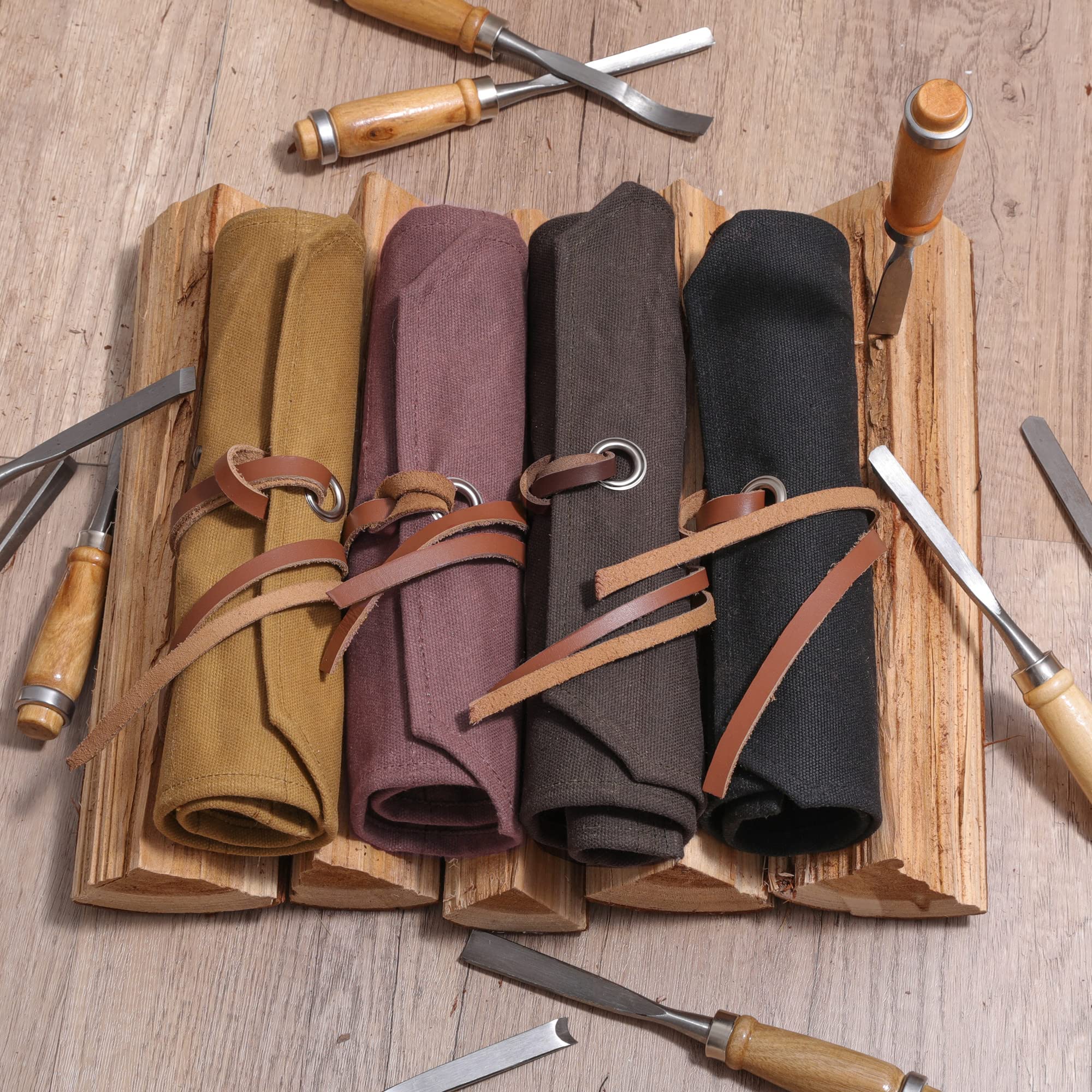 Sac à Outils Op Rol, Toile Cirée, Sac à Outils Pour Techniciens De Maintenance Sac A Outils Resistant Bache Kaki 65 X 36 Cm