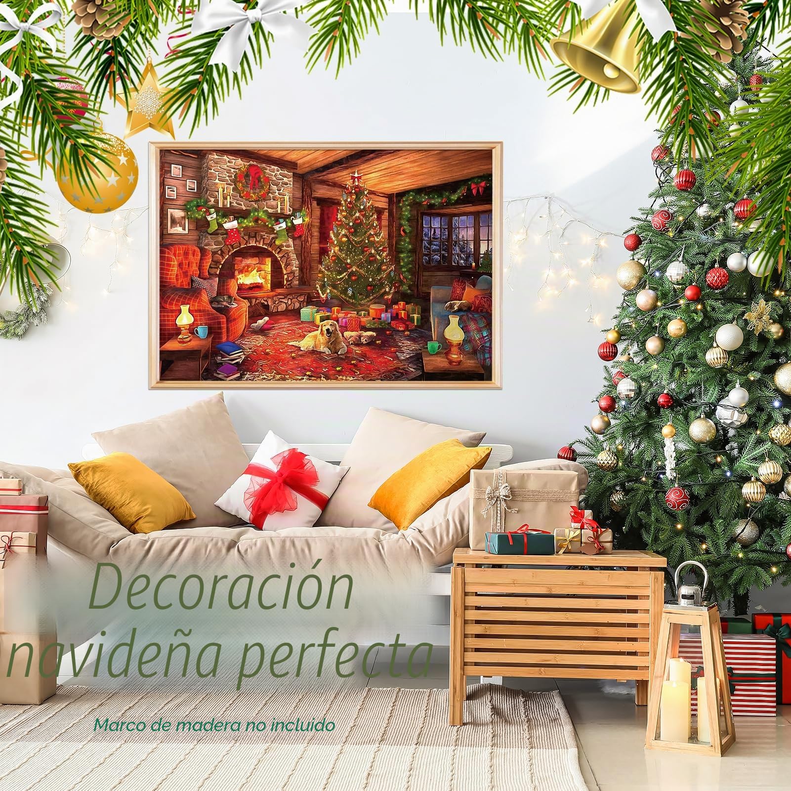 HappyGoLucky Calendario Adviento 2025 Adultos, Puzzle 1000 Piezas Adultos Regalo Navidad para Mujer Hombre y Niño Niña Calendarios de Adviento Adolescentes Regalos Originales para Amigas Parejas