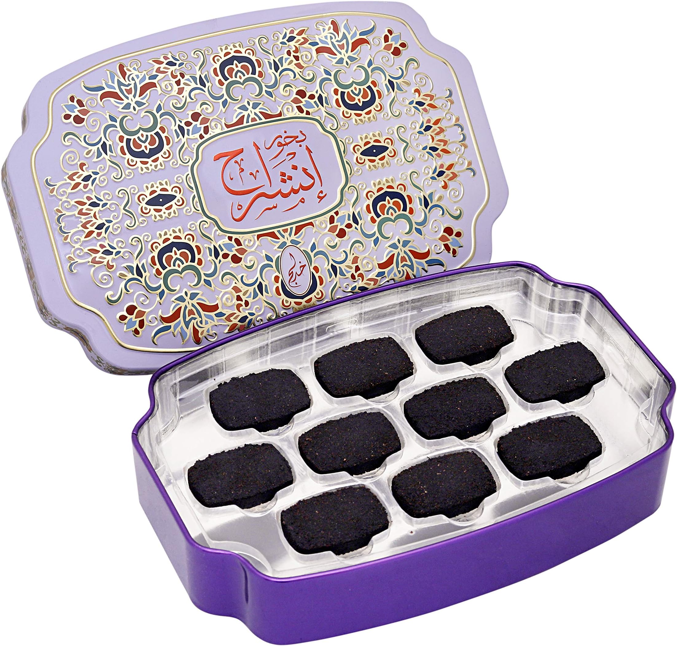 BUKHOOR INSHERAH Khadlaj, 55 grams (10 Incense tablets)