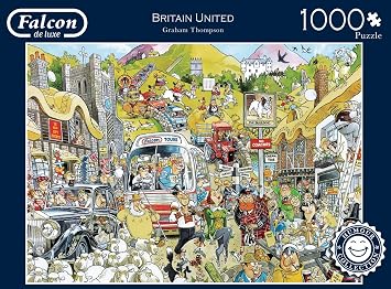 Jumbo 11197 Falcon de Luxe Graham Thompson Britain United 1000 Piece Jigsaw Puzzle