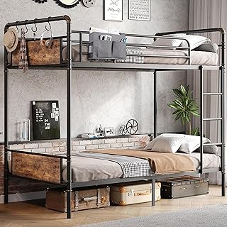 Heavy Duty with Safety Guard Rails (Vintage Brown)