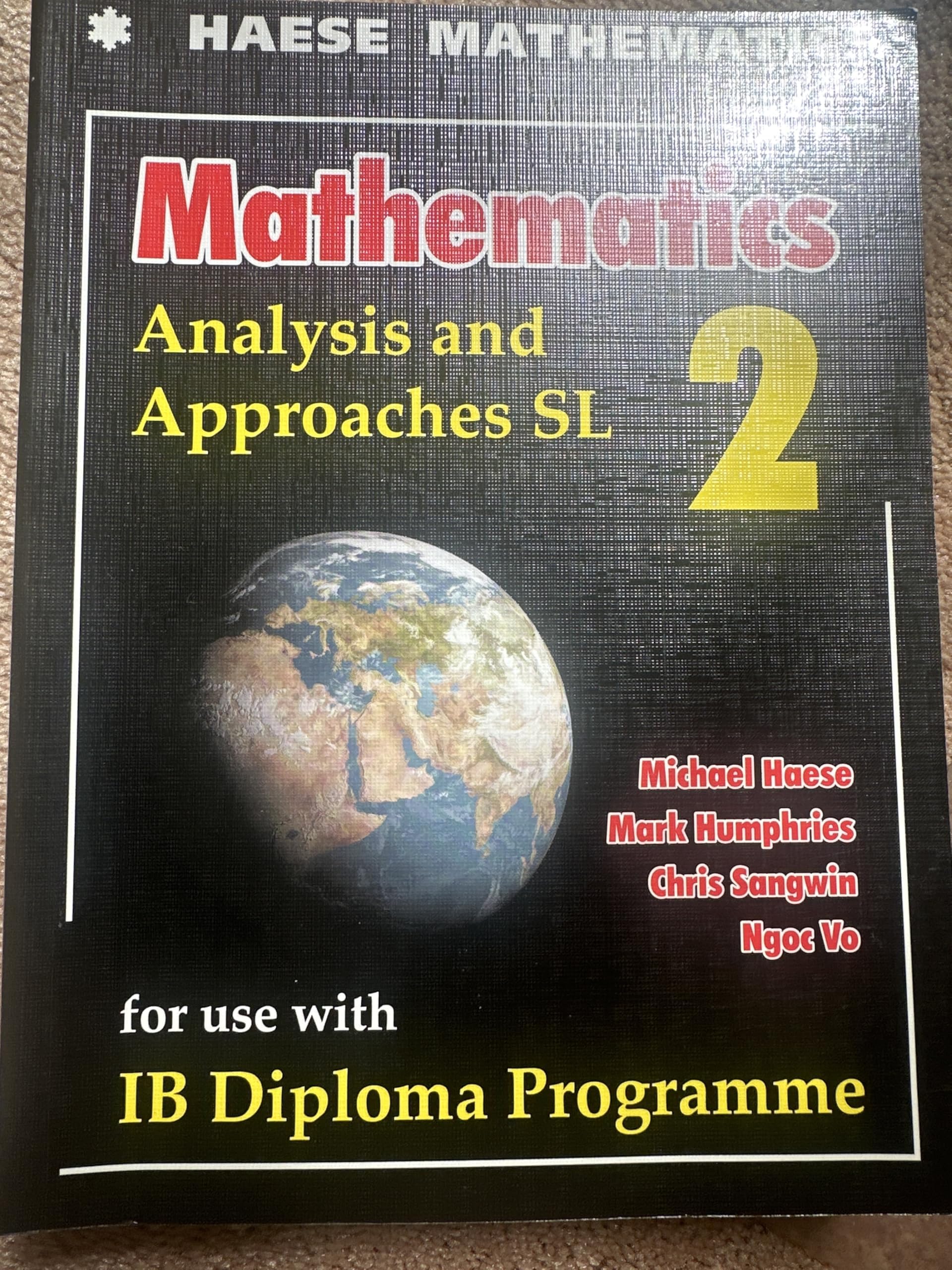 Mathematics: Analysis and Approaches SL