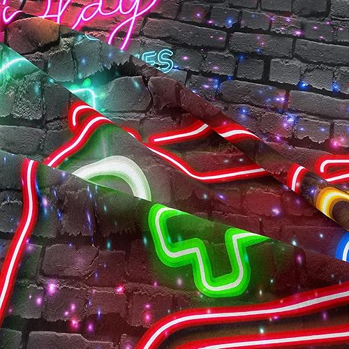 Miniatura 5 de MWMWMW Juego de ropa de cama para niños, tamaño individual, juegos de edredón de videojuegos para niños, juego de ropa de cama individual para