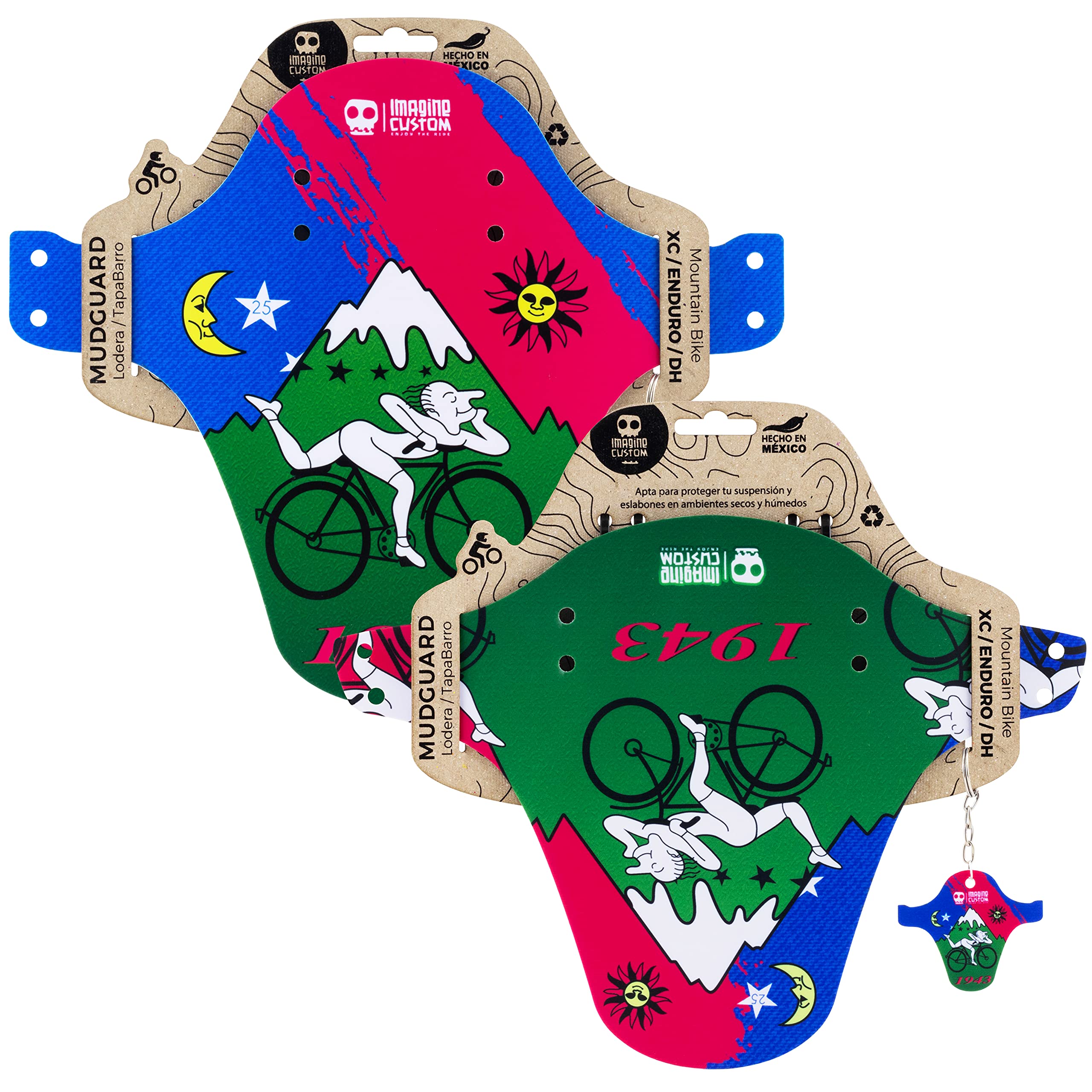 Front and Rear Mudguard,Bike Fender,Bycicle Fender MTB Enduro Hoffman