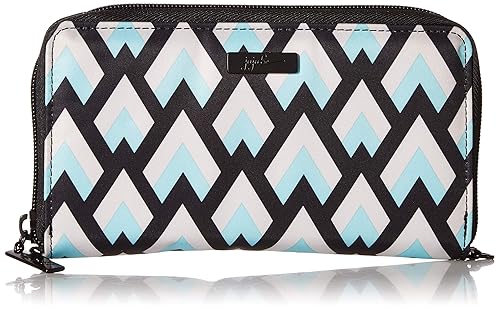 JuJuBe Be Spendy - Cartera con cremallera, colección Onyx - Black Diamond