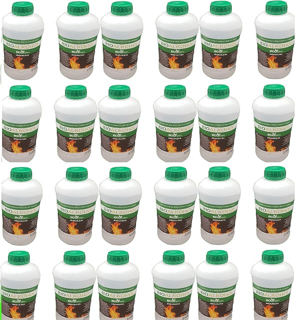 Bioethanol fuel liquid for fires Fuel Eco Line Premium Grade Quality, Clean Burn Bio ethanol 24L