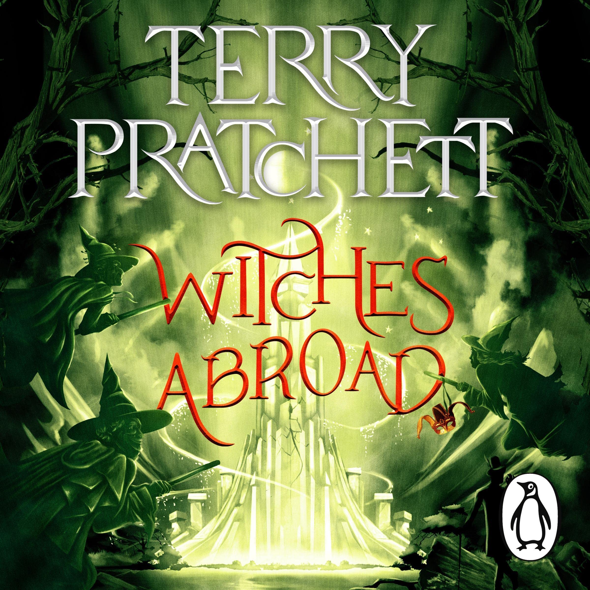 Cover art for Witches Abroad
