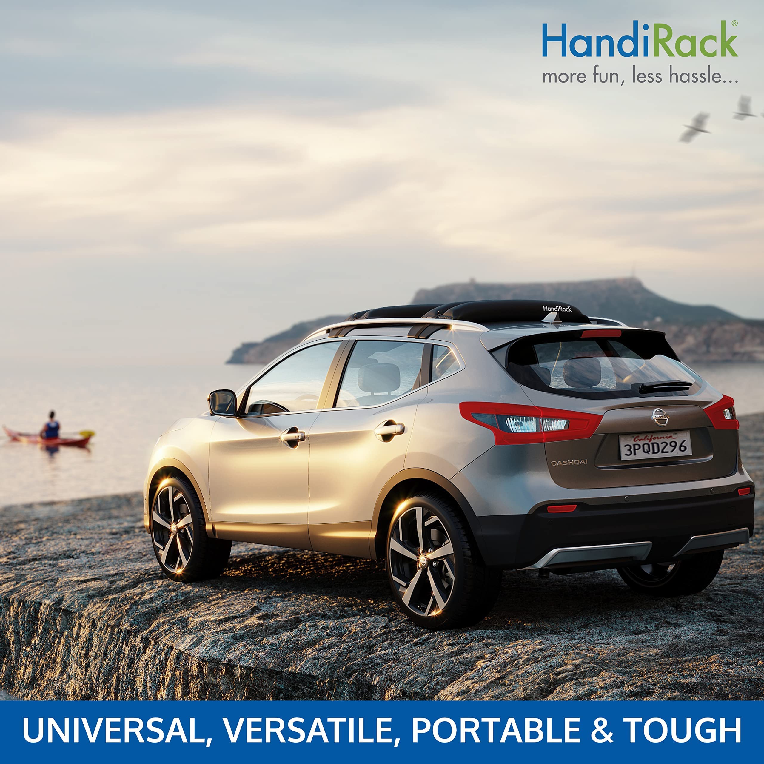HandiRack Universal Inflatable Soft Roof Rack Car and SUV Carrier