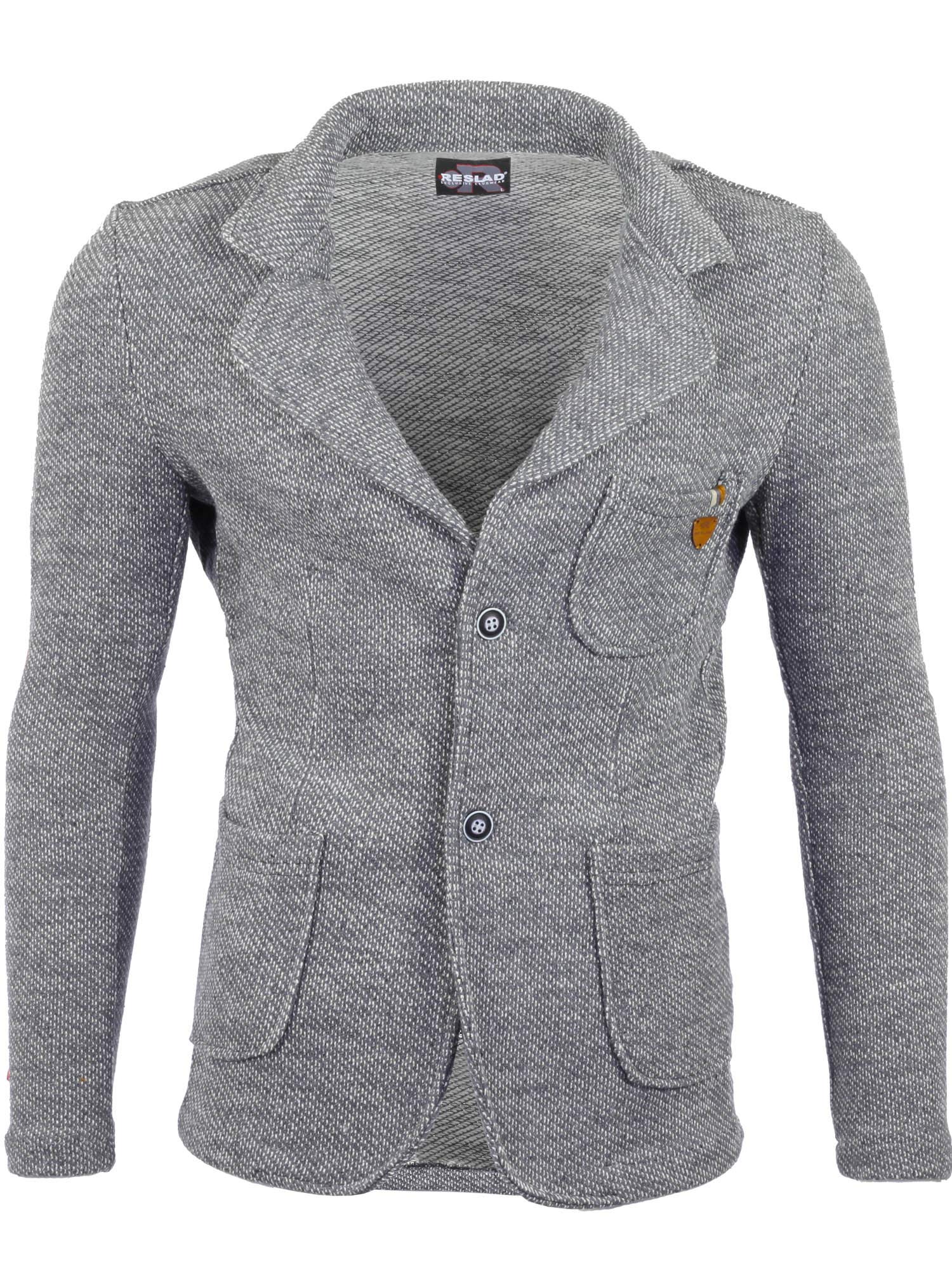 Reslad Giacca da uomo sportiva giacca giacca slim fit tempo libero blazer uomo RS-1421