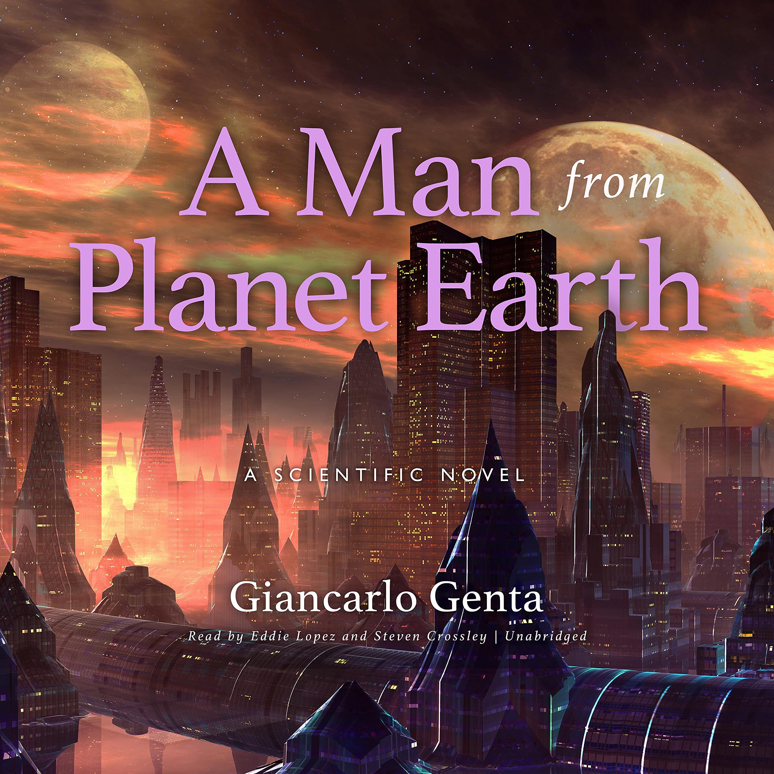 Cover art for A Man from Planet Earth