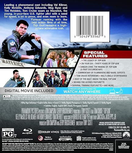 Vista 2 de Top Gun Blu-ray Digital
