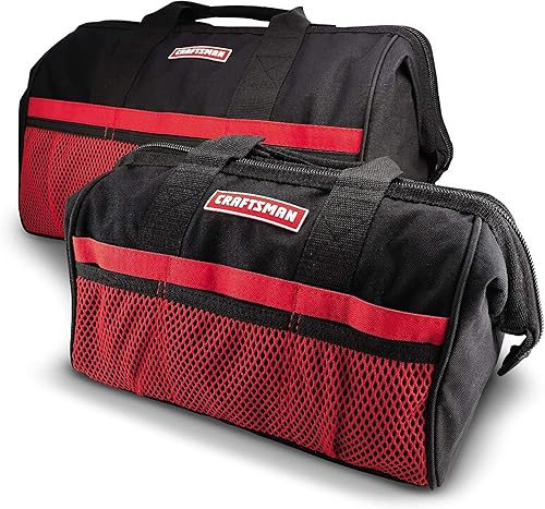 Craftsman Combo de bolsa de herramientas de 2 piezas (13 pulgadas y 18 pulgadas)