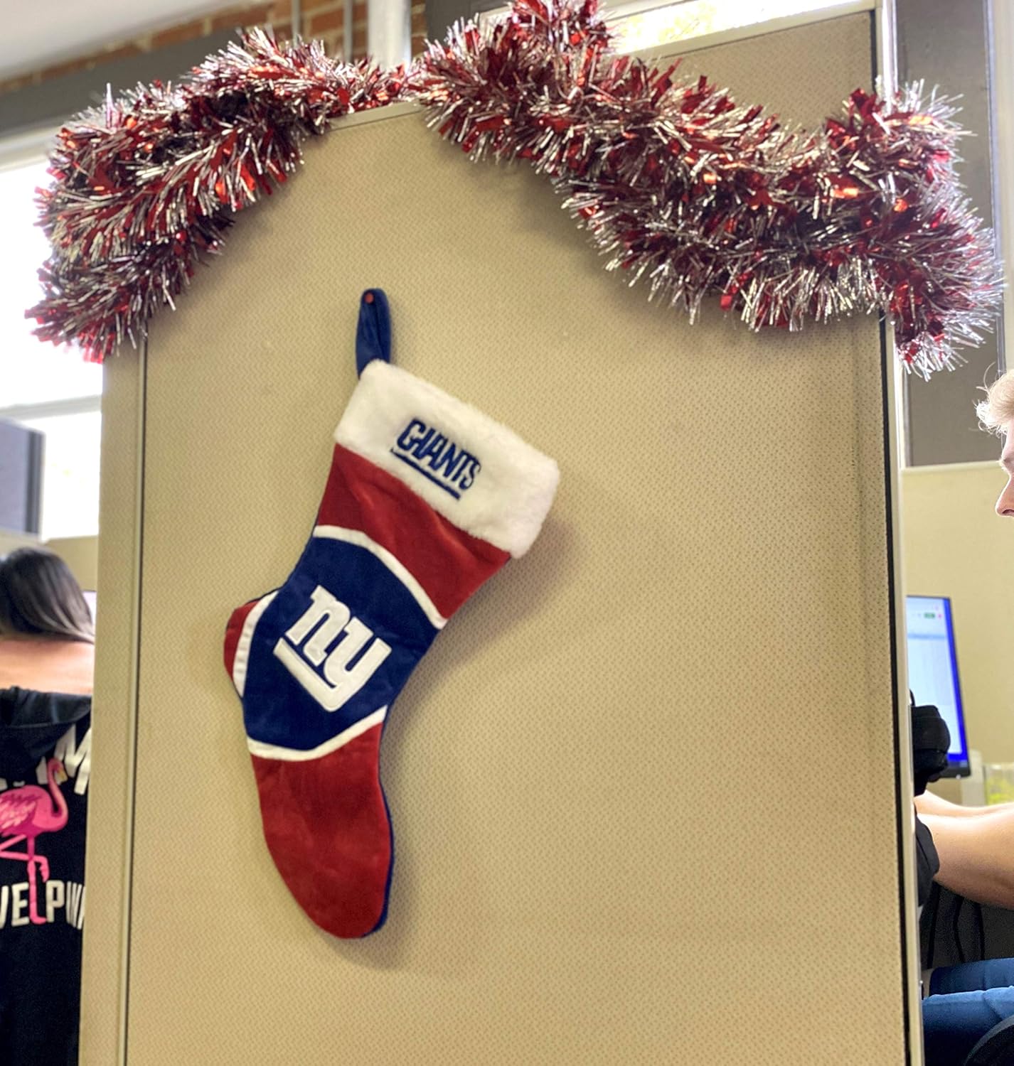 FOCO NFL Christmas Stocking - Plush Limited Edition Holiday Stocking - Represent The NFC East and Show Your Team Spirit with Officially Licensed Football Fan Decorations