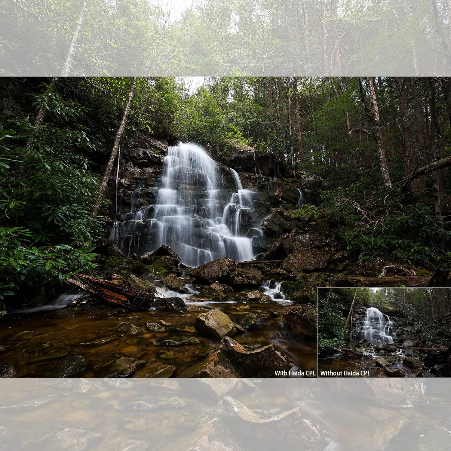 Haida Multi-Coating Nano Coating NanoPro CPL Filter Waterproof Scratch Resistant Magnetic Circular Polarizer Filter with Adapter Ring (52MM)