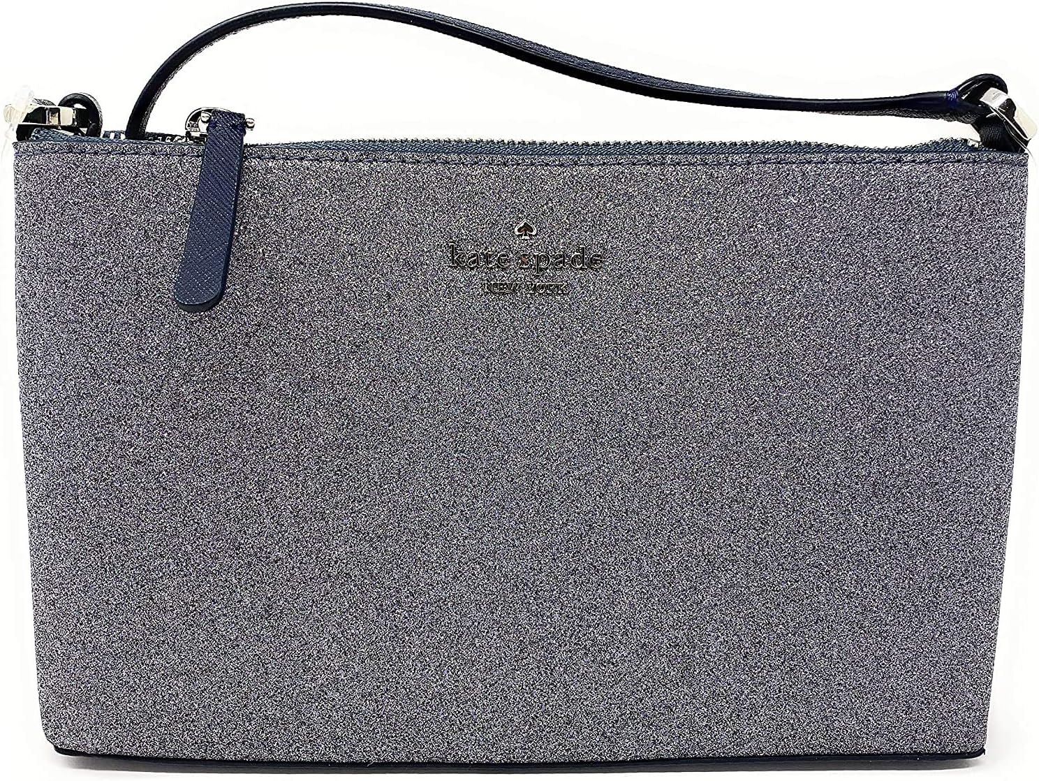 KATE SPADE NEW YORK JOELEY DUSKNAVY GLITTER CROSSBODY/BAG WKRU6288