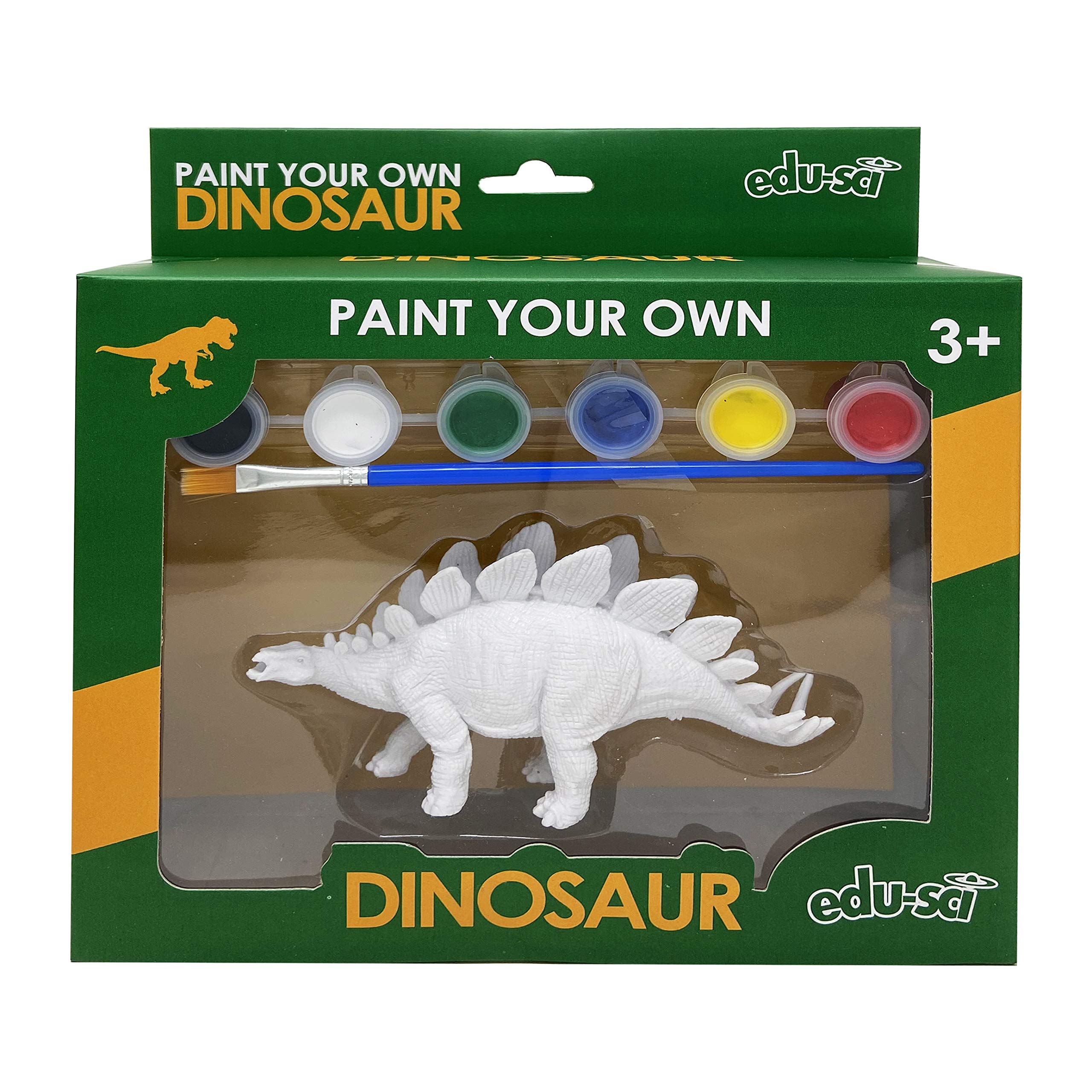 Edu-Sci White Paint Your Own (Stegosaurus)