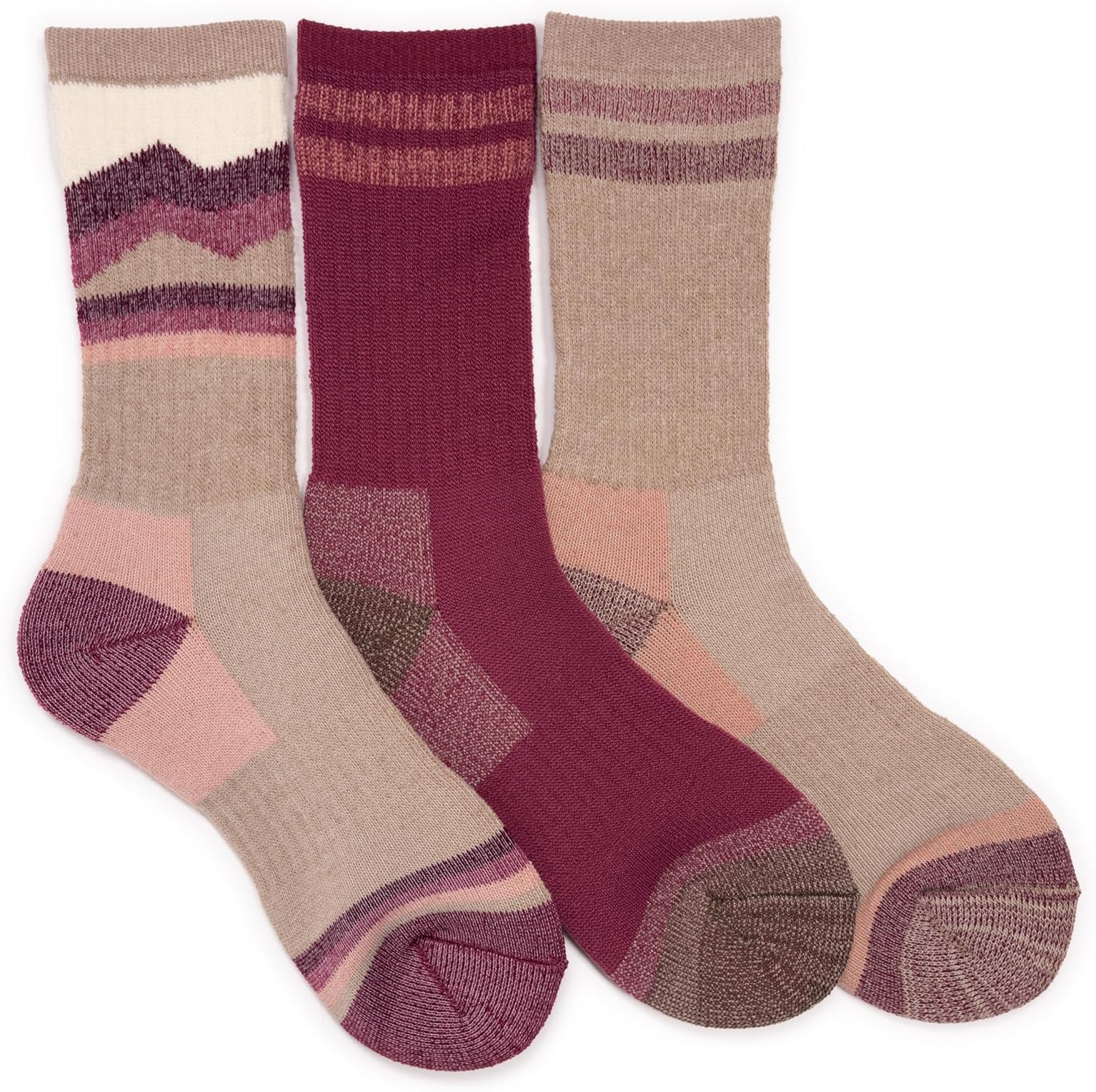 MUK LUKS Women's 3pack Heat Retainer Hike