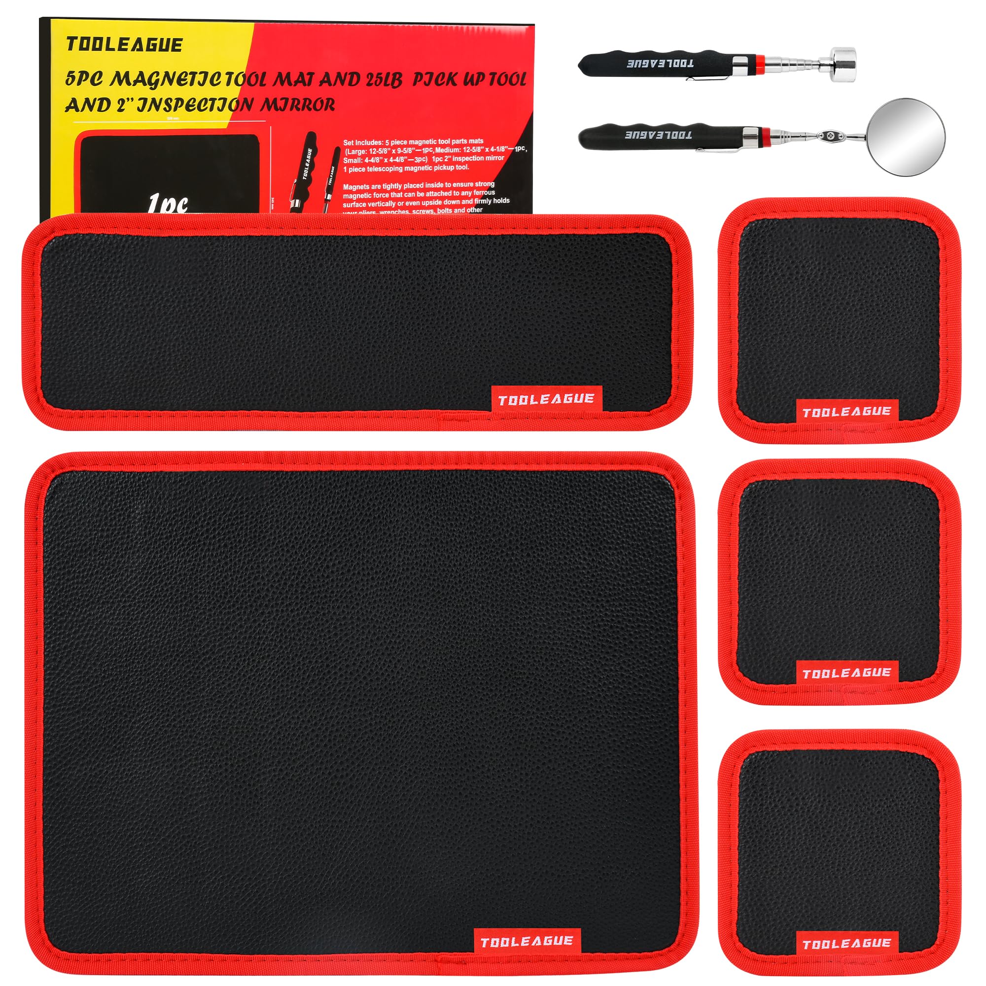 Magnetic Tool Mat Set - Keep Tools Organized -9