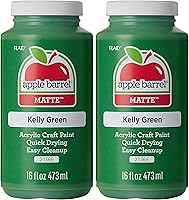 Vista 11 de Apple Barrel 21136 - Pintura acrílica en varios colores (16 onzas), color verde Kelly Kelly Green
