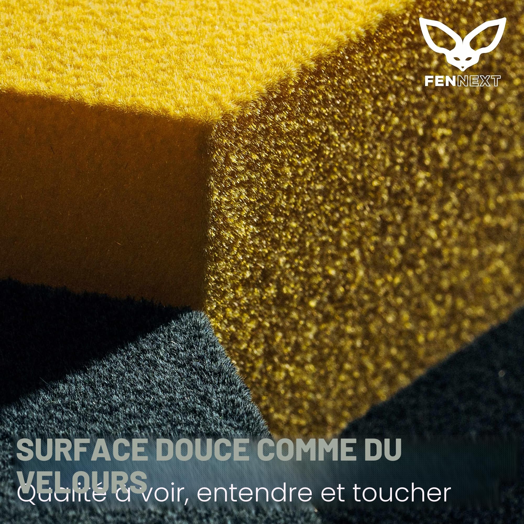 Panneaux absorbeurs acoustiques [8 pièces] pour une réduction sensible des bruits | Tableau acoustique moderne en plaques acoustiques hexagonales | Panneaux muraux inoffensifs fabriqués dans
